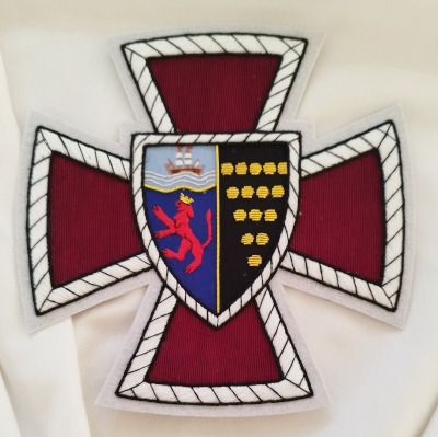 Knights Templar Prov / Great Priory Bodyguards Mantle Badge (image for) Knights Templar Prov / Great Priory Bodyguards Mantle Badge